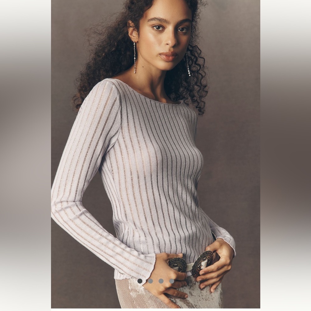 NWT PILCRO Perfect Layering Knit Tee